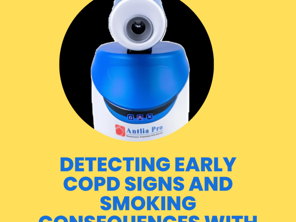 Antlia pro helps in detecting Early COPD Signs and Smoking