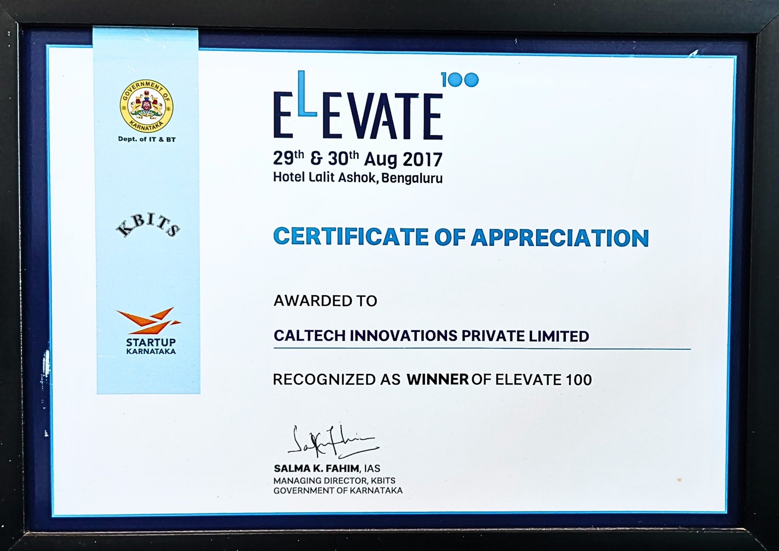 Image gallery marquee